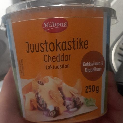 Фото - Juustokastike cheddar Milbona