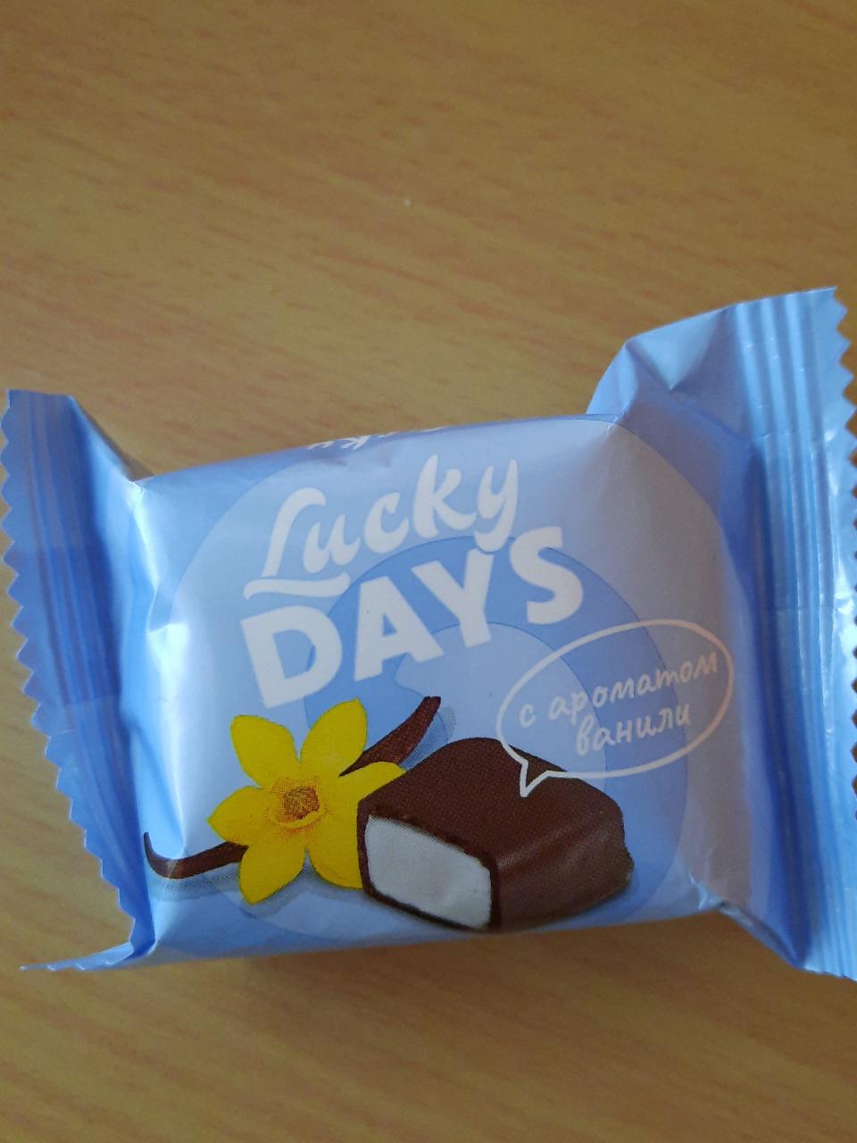 Фото - конфета глазированная суфле с ароматом ванили Lucky Days