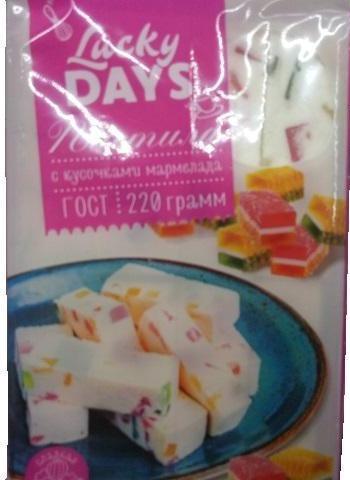 Фото - Пастила Lucky Days с кусочками мармелада