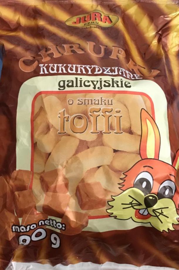 Фото - Кукурузные чипсы Галисийские со вкусом ириски Jura