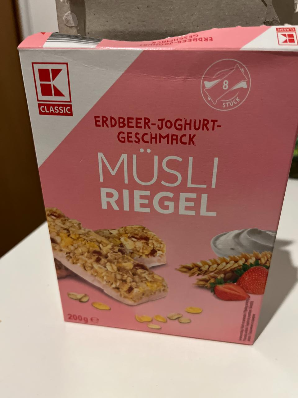 Фото - Müsli riegel erdbeer-joghurt-geschmack K-Classic