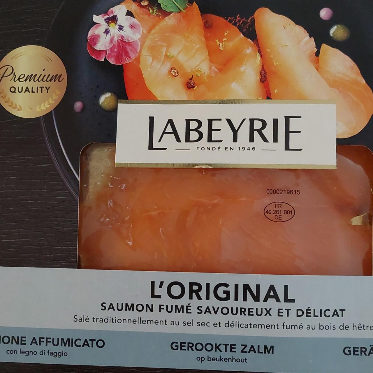 Фото - Копченый лосось. Labeyrie. L'original Saumon Fumé.