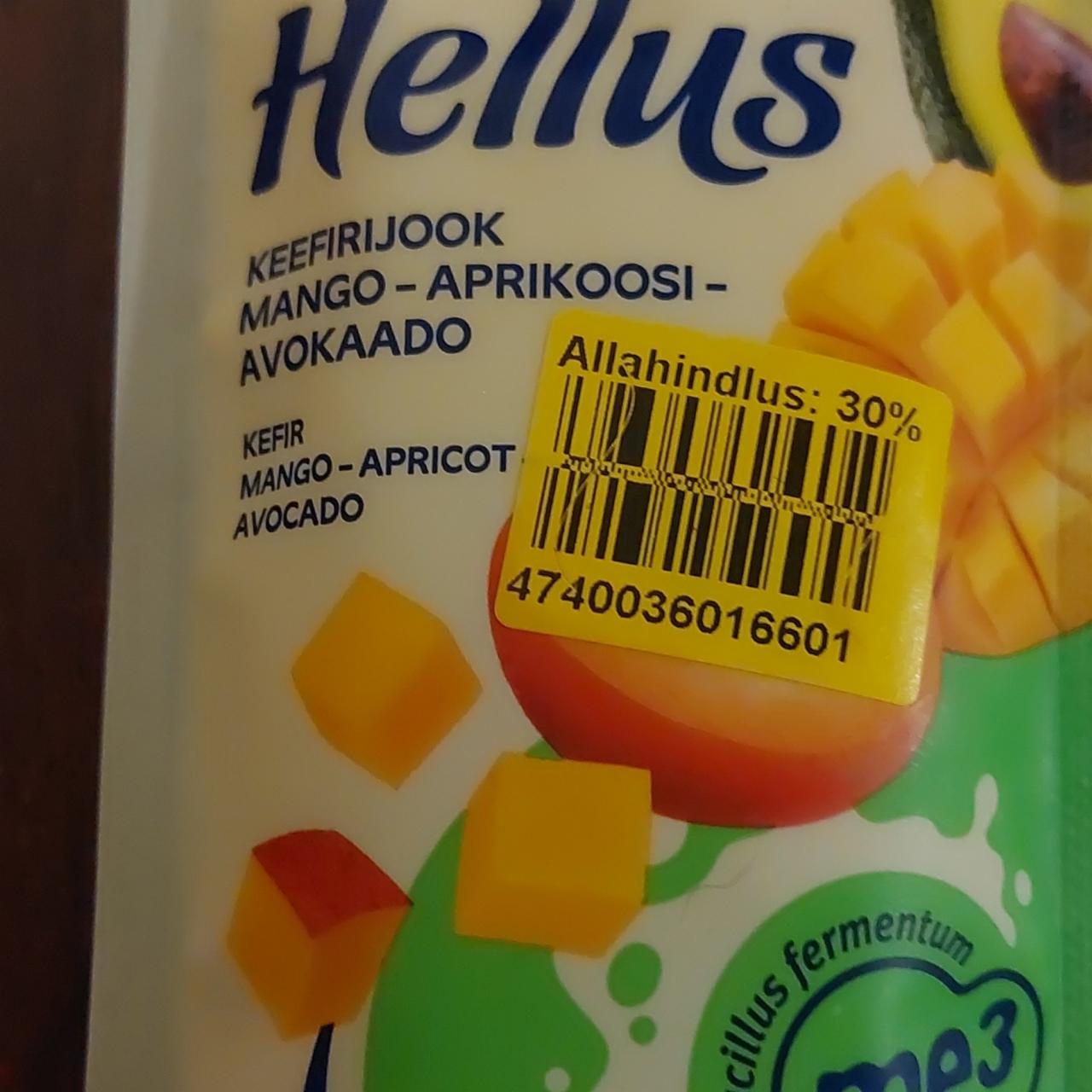 Фото - Keefirijook mango aprikoosi avokaado Hellus