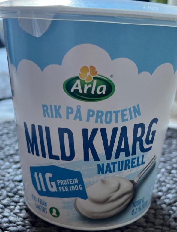Фото - кисломолочный продукт кварк натуральный Arla