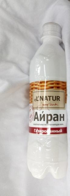 Фото - напиток Айран кисломолочный газированный eL'Natur