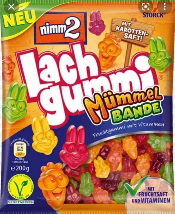 Фото - Желейные конфеты вегетарианские Lach Gummi Mummel Bande Nimm2