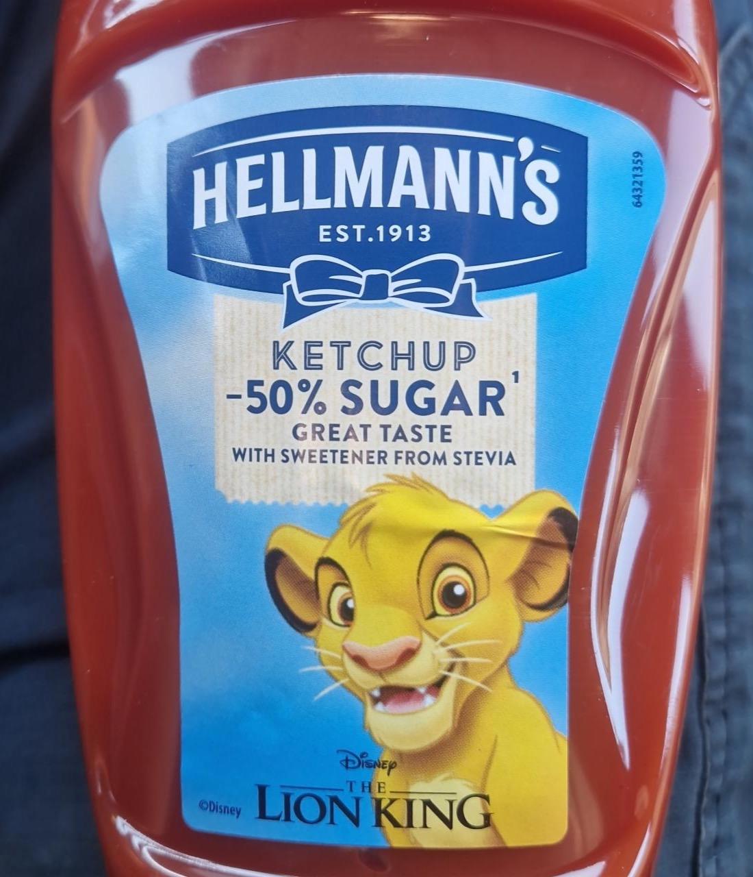 Фото - Ketchup -50% sugar Hellmann's