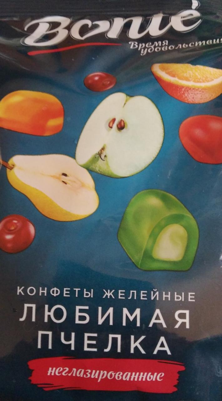 Фото - желейные конфеты любимая пчелка Bonte