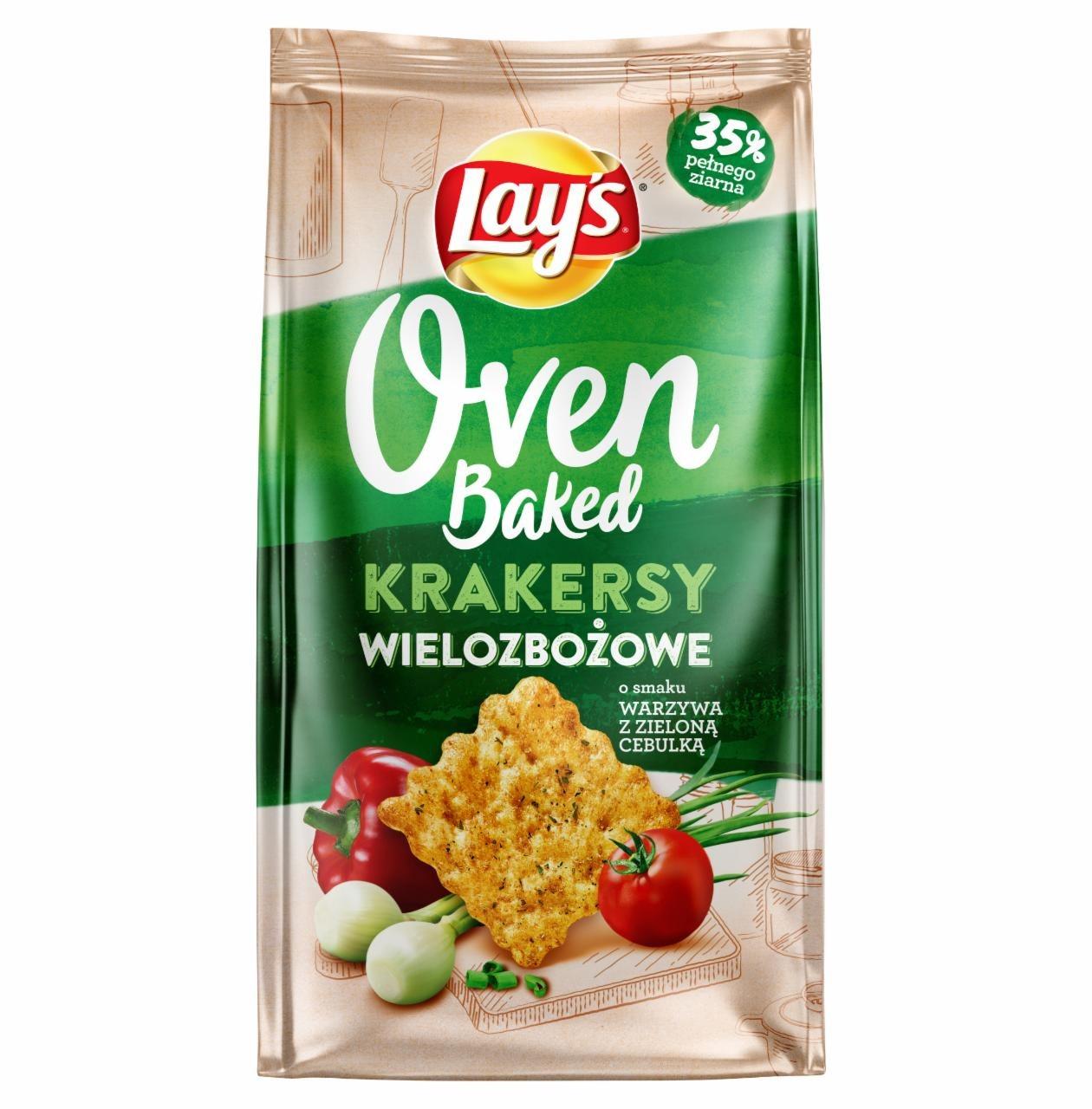 Фото - крекеры с томатом и луком печеные в печи Lay's