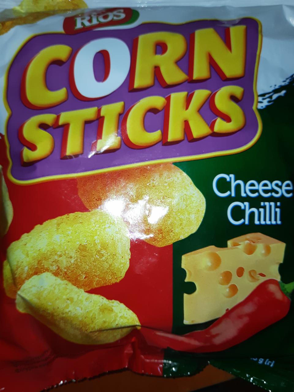Фото - Фигурные изделия Corn sticks со вкусом чили сыра Rios
