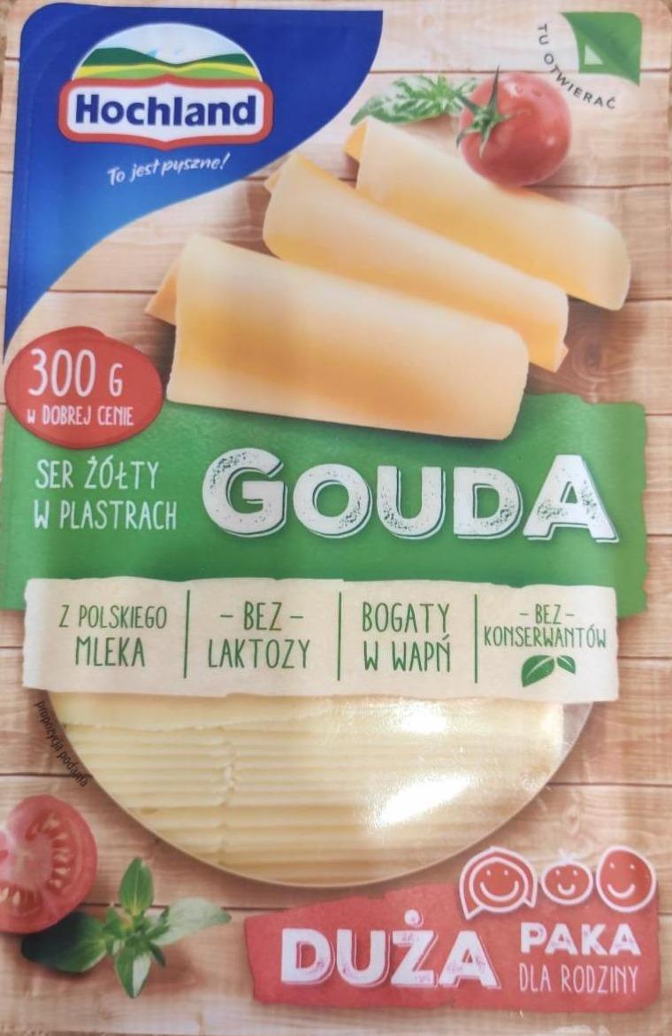 Фото - Ser żółty w plastrach gouda Hochland