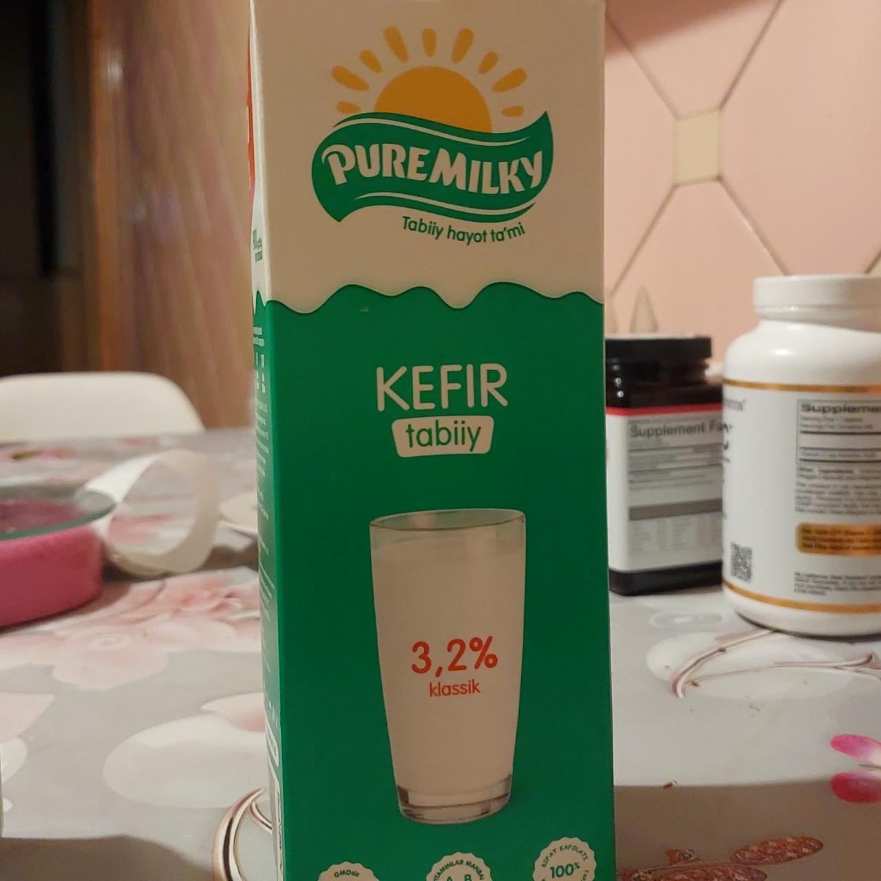 Фото - кефир 3,2% PureMilky
