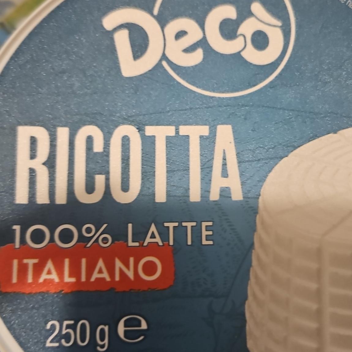 Фото - Ricotta Decò