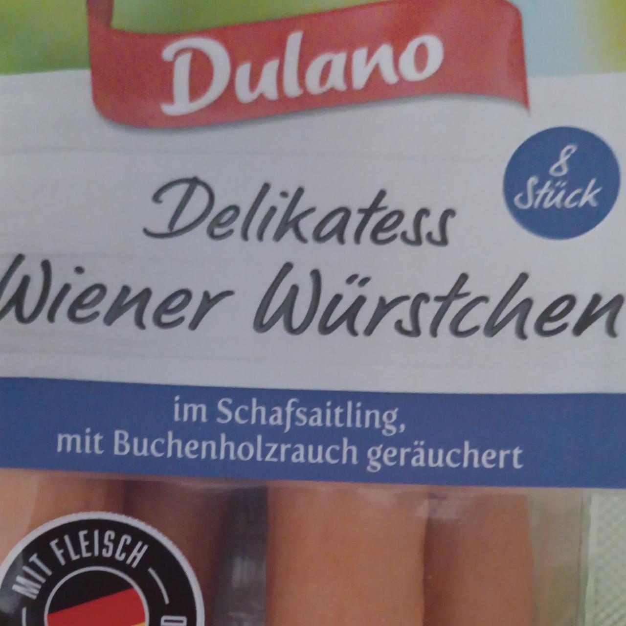 Фото - Delikatess Wiener Würstchen Dulano