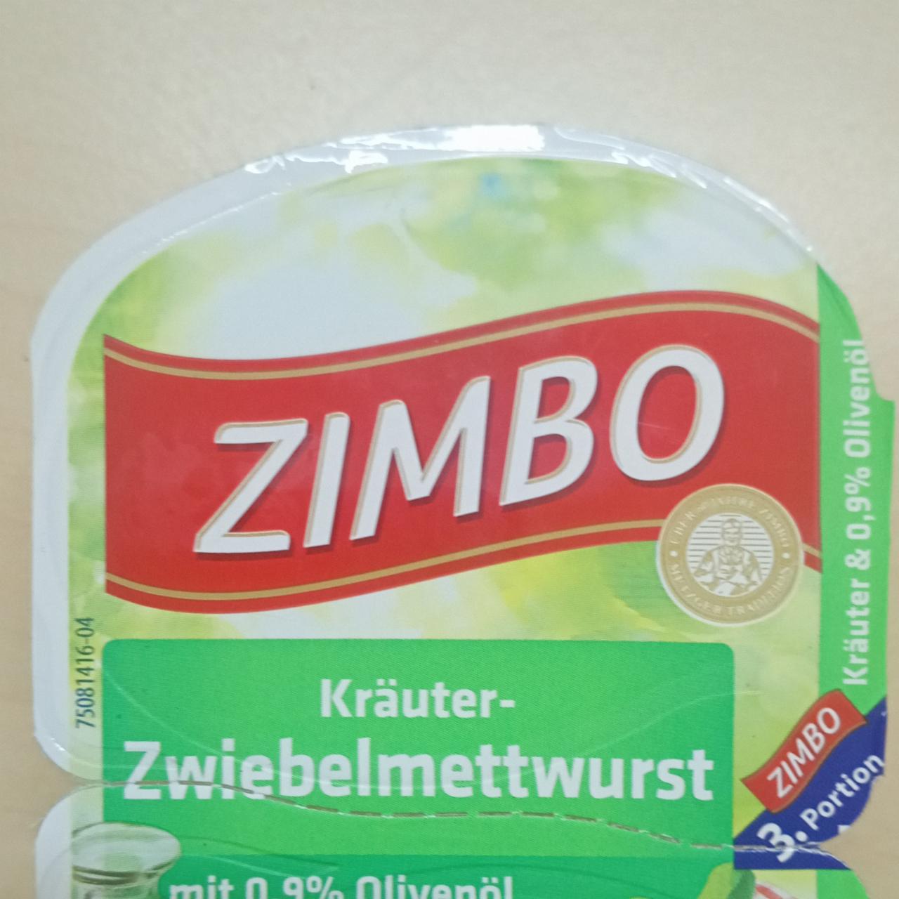 Фото - Krauter Zweibelmettwurst Zimbo