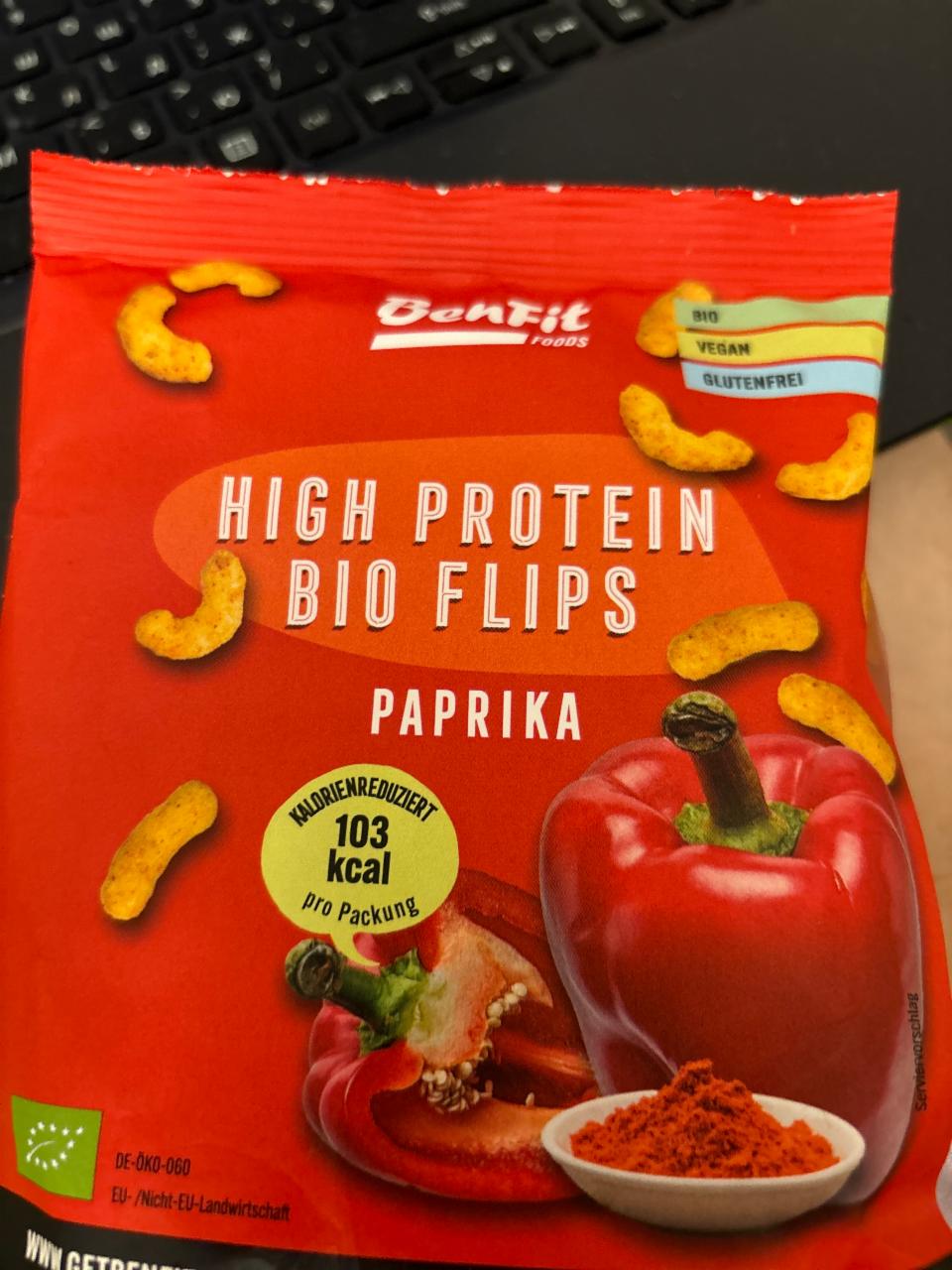 Фото - High protein bio flips paprika Ben Fit