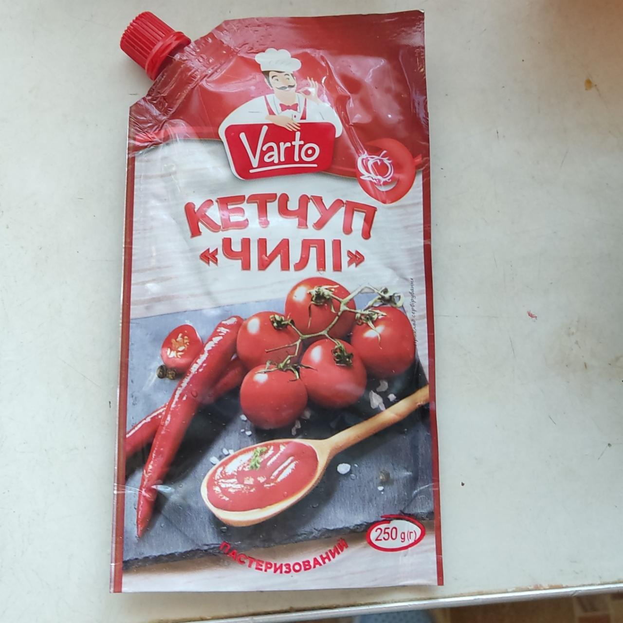 Фото - Кетчуп Чили Варто Varto