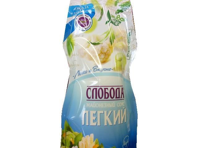Фото - Соус майонезный Слобода Биолайт легкий 35%