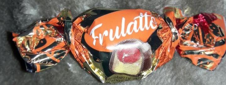 Фото - Конфеты cо вкусом малины и апельсина Frullato Konti
