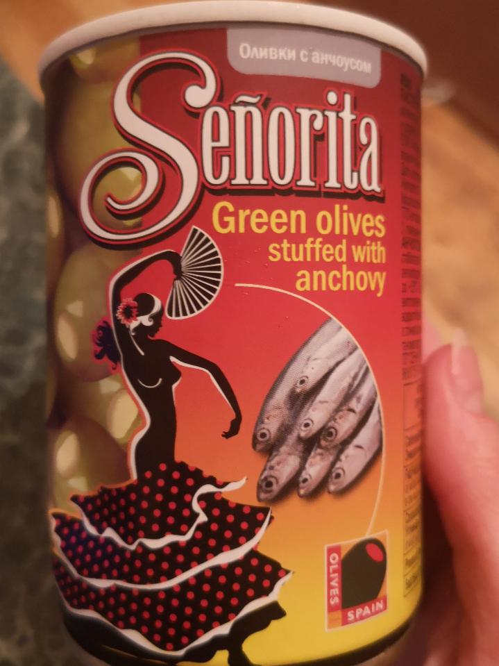 Фото - Оливки с анчоусами Senorita