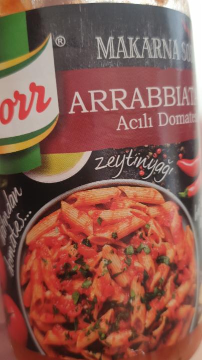 Фото - соус для пасты arrabiata turkish Knorr