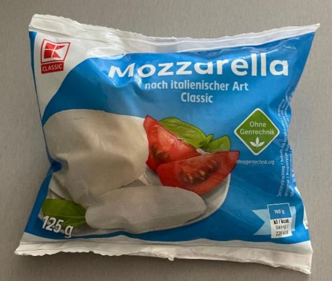 Фото - Mozzarella nach italienischer art classic K-Classic