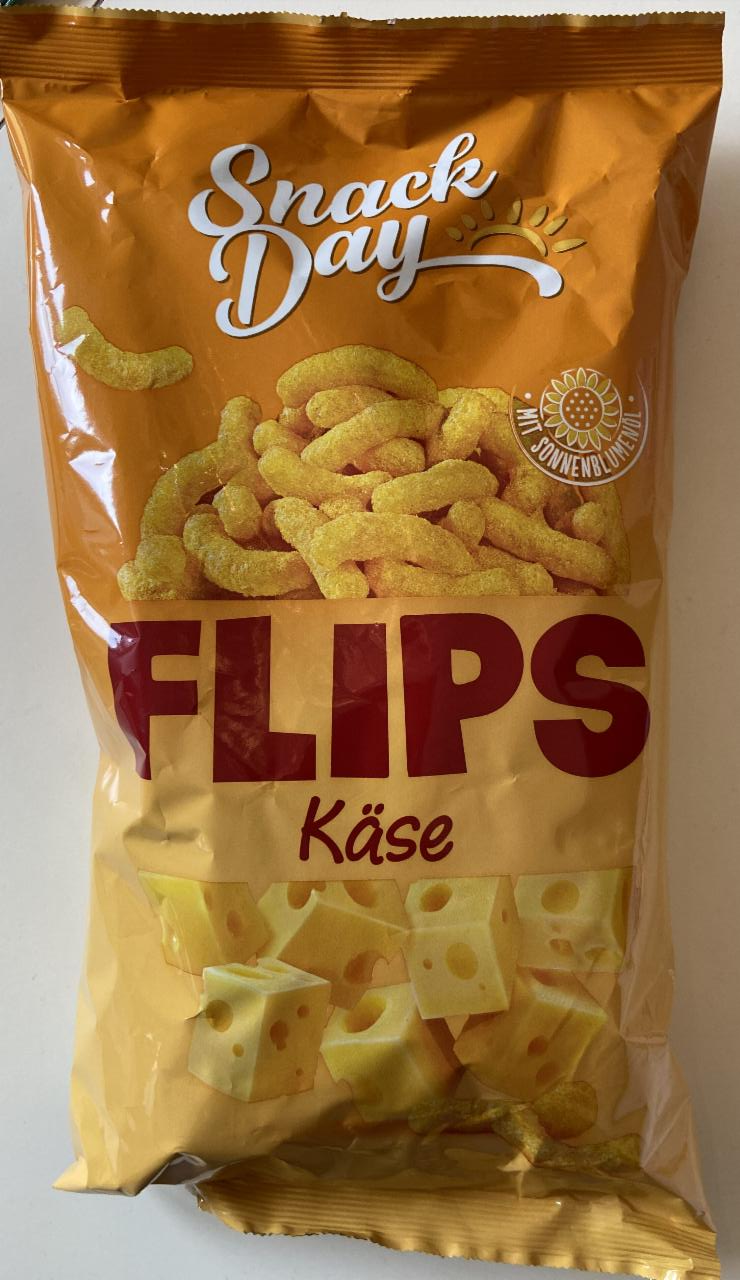 Фото - Снек палочки сырные Flips Cheese Snack day