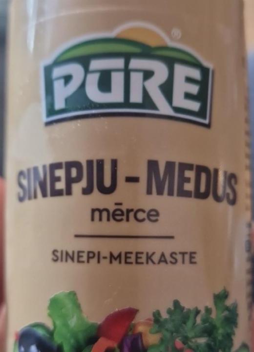 Фото - Sinepju-medus mērce Pure