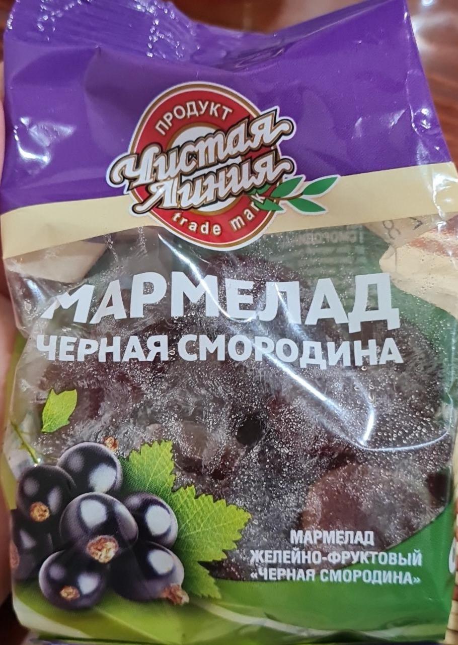 Фото - Мармелад чёрная смородина Чистая линия