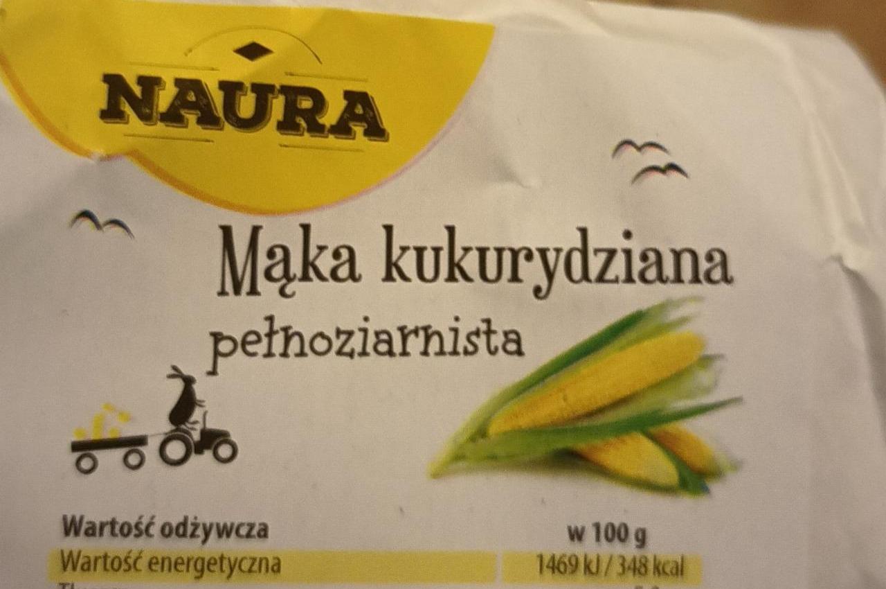 Фото - Mąka kukurydziana pełnoziernista Naura
