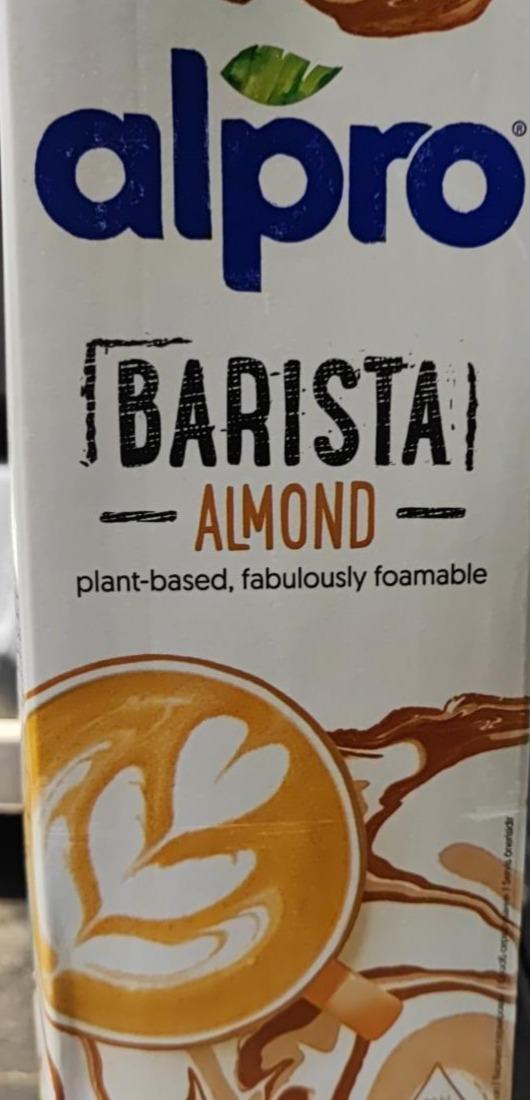 Фото - Миндальное молоко barista almond Alpro