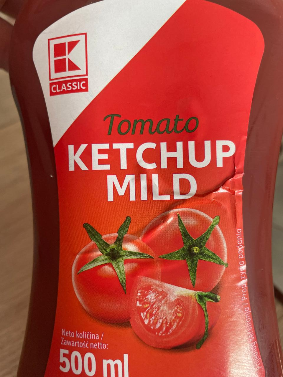 Фото - Tomaten Ketchup mild Kaufland K-Classic