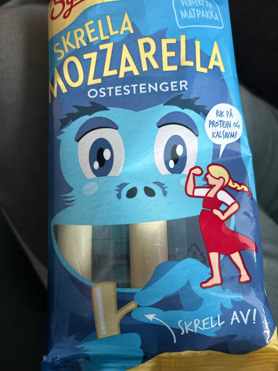 Фото - Skrella Mozzarella Ostestrenger Synnøve