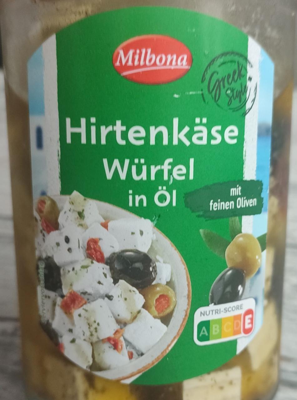 Фото - Hirtenkäse würfel in öl mit feinen oliven Milbona