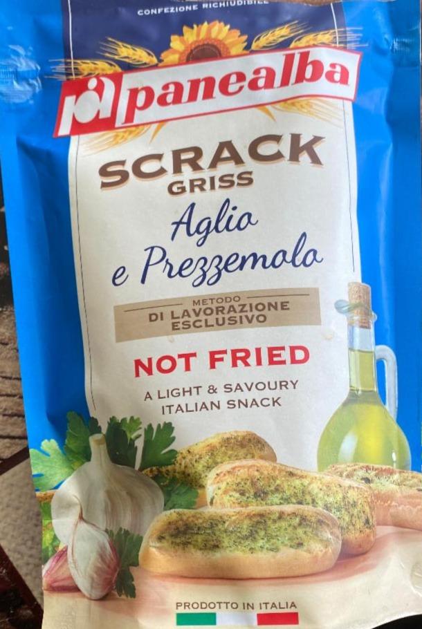Фото - scrack griss aglia e prezzemala Panealba