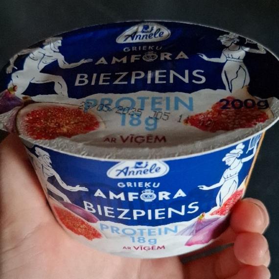 Фото - Amfora biezpiens protein ar vigem Annele