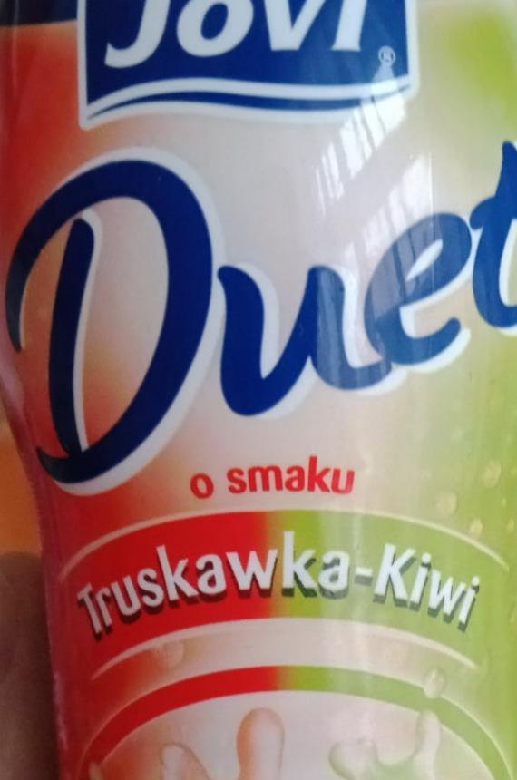 Фото - Питьевой йогурт со вкусом клубники та киви Duet Jovi