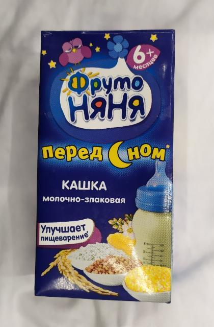 Фото - 3 злака кашка Перед сном Фруто Няня