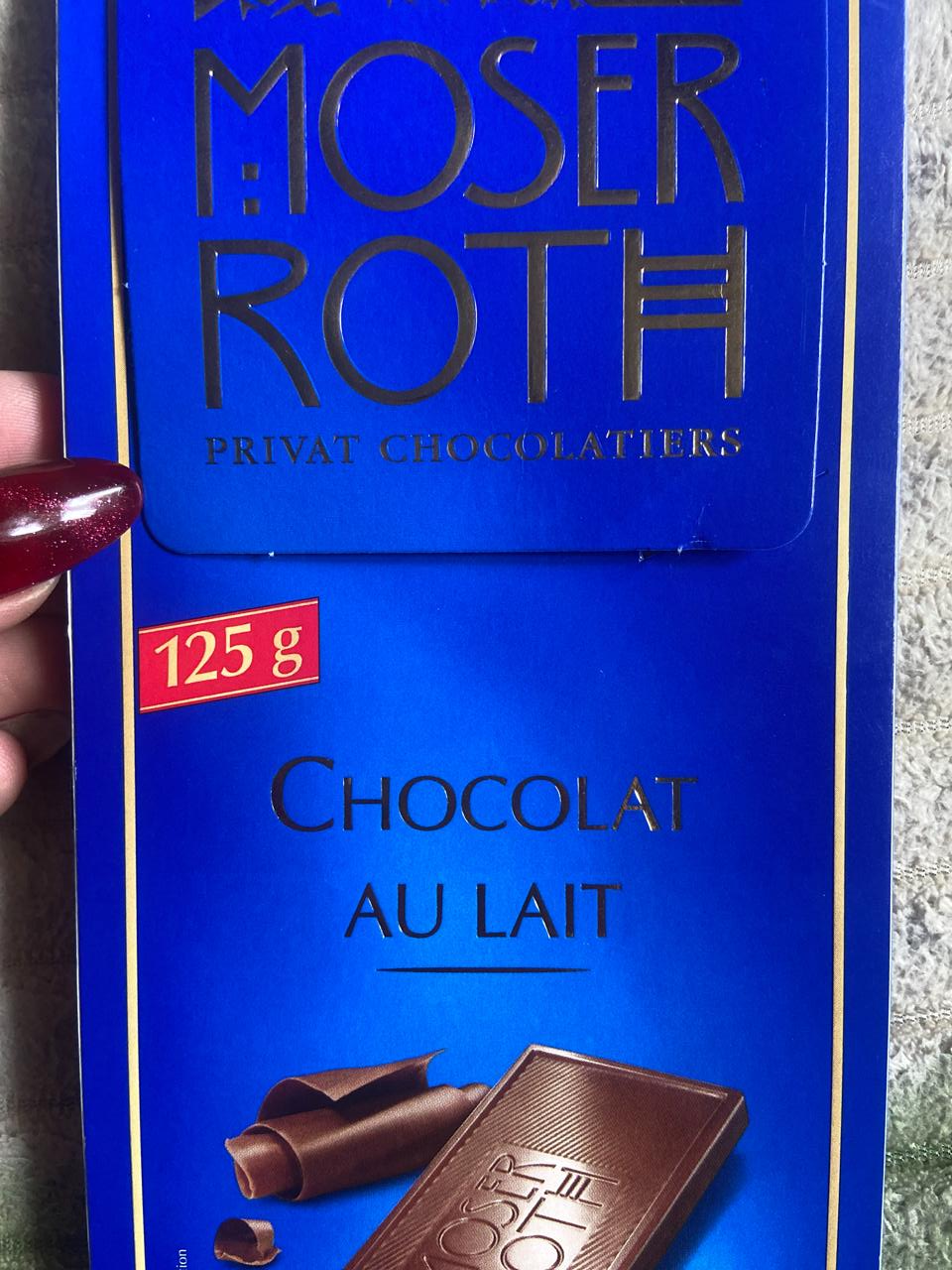 Фото - Chocolat au lait Moser Roth