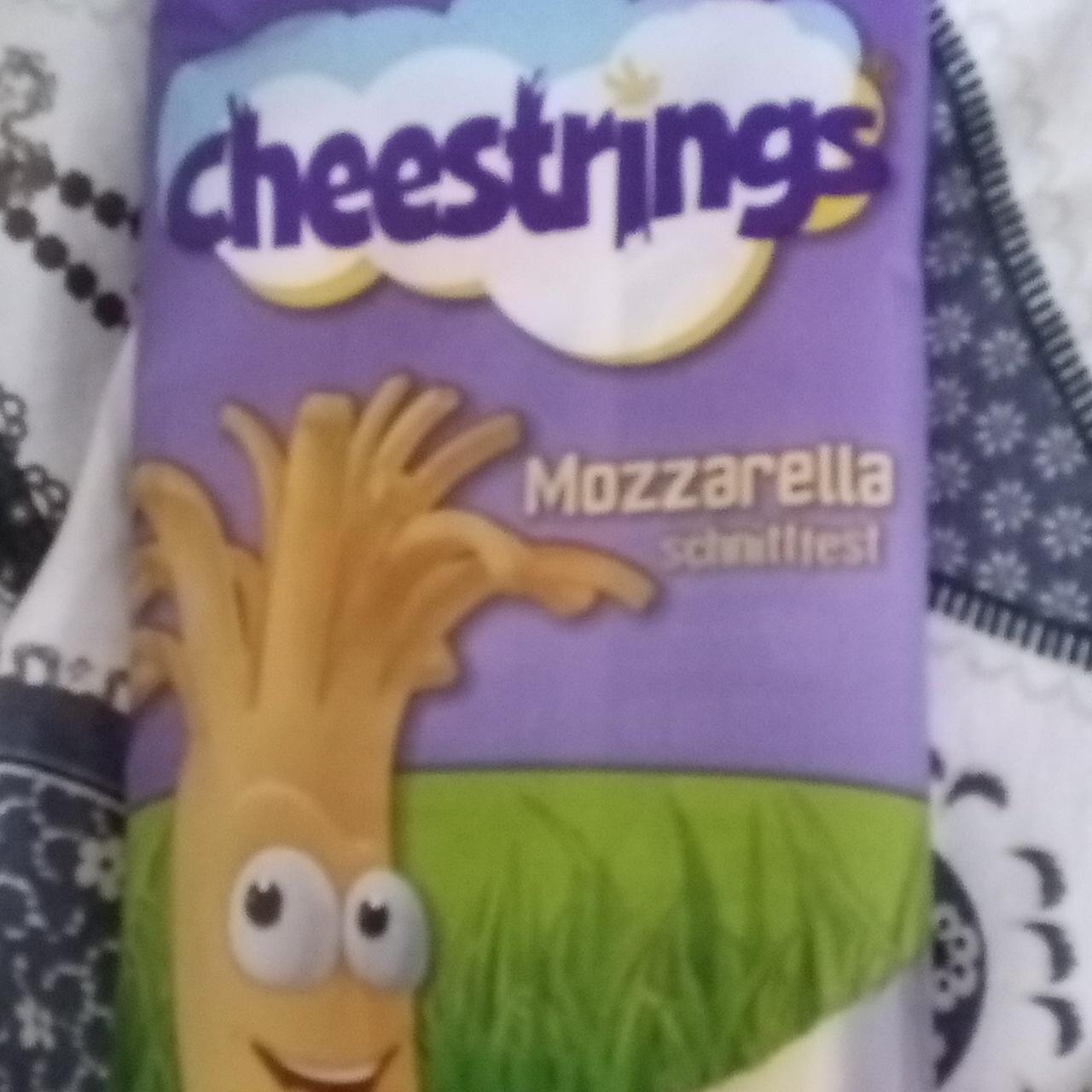 Фото - Mozzarella schnittfest spaghetti Cheestrings