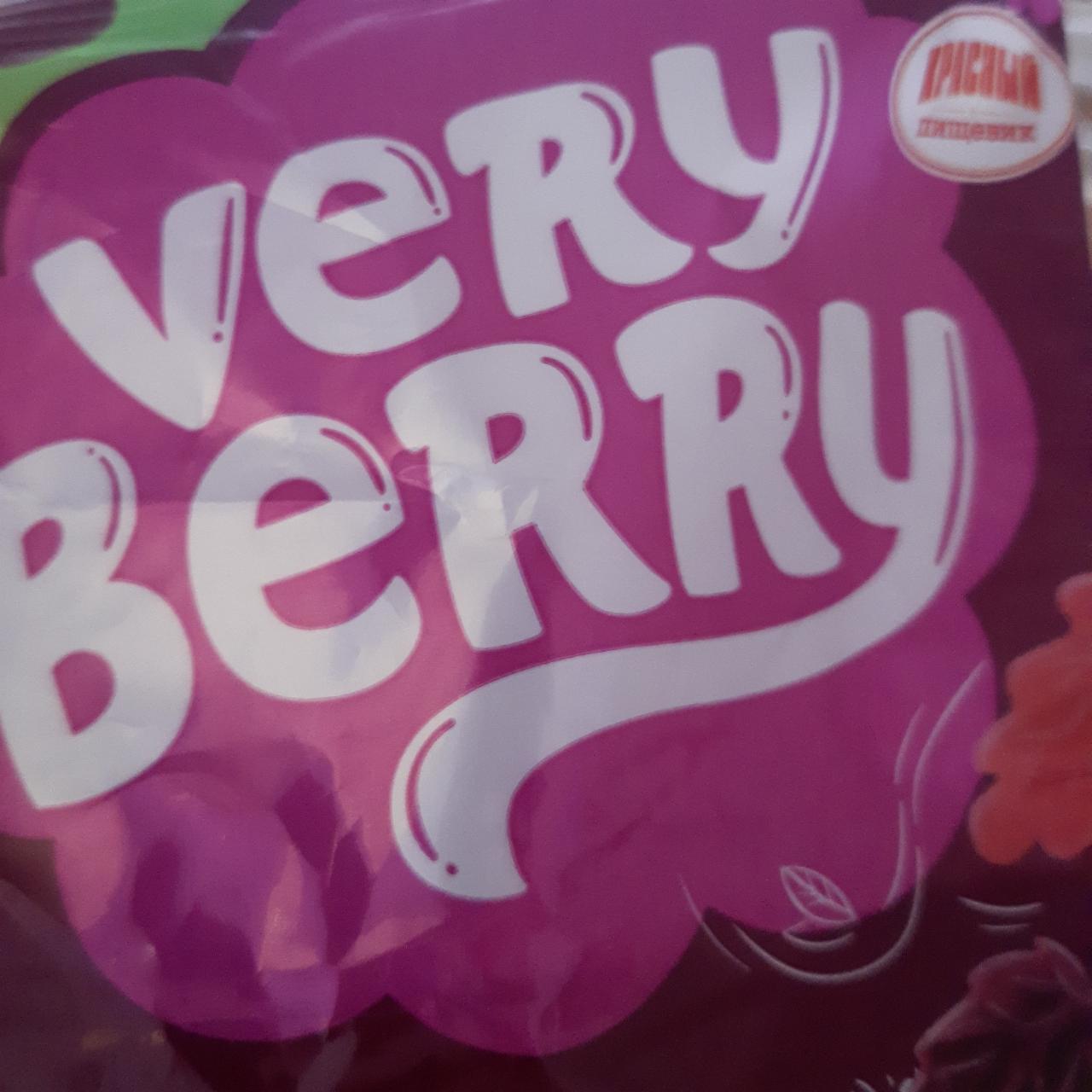 Фото - Конфеты мармелад желейный very berry Красный пищевик