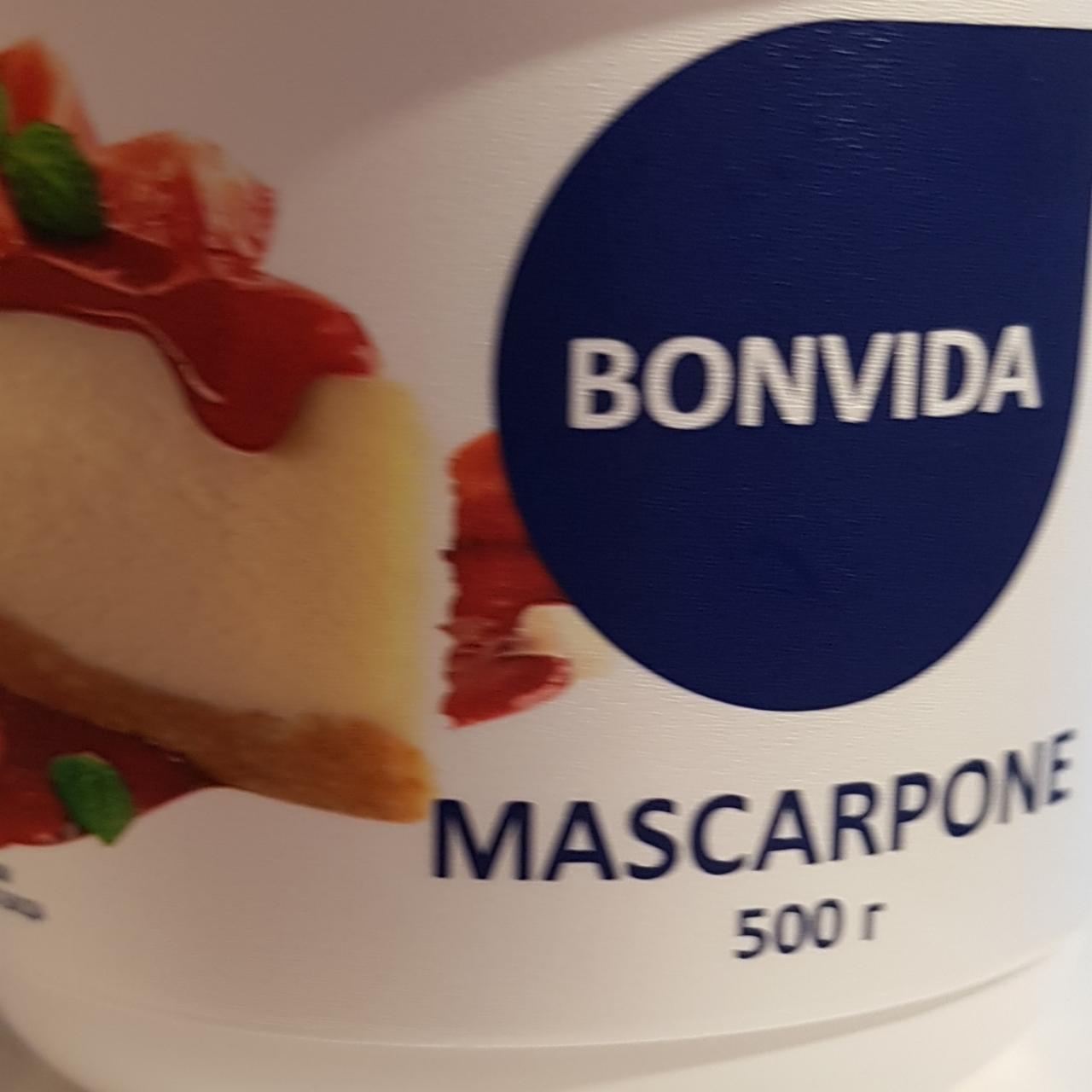 Фото - Сыр 'Маскарпоне' Bonvida 80%