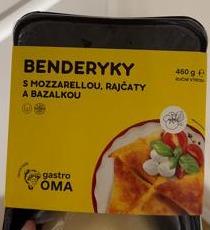 Фото - Benderky s mozzarellou, rajčaty a bazalkou Gastro Oma