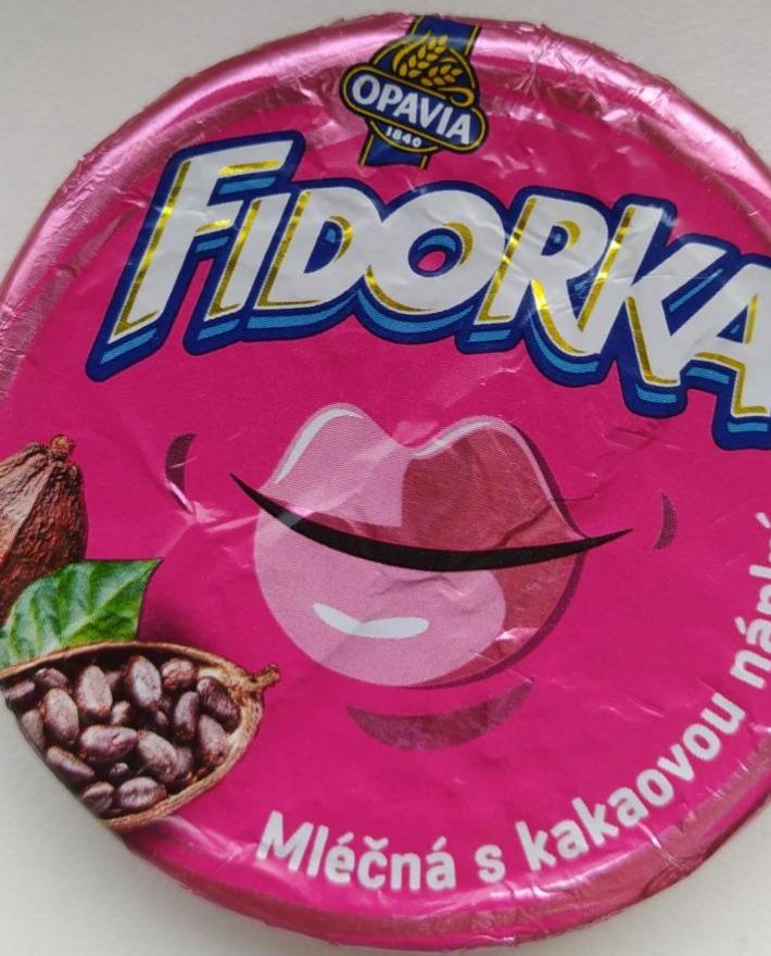 Фото - Вафли с какао начинкой в молочном шоколаде Fidorka Opavia