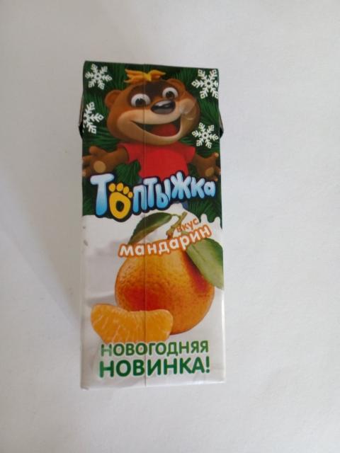 Фото - Молочный коктейль мандарин Топтыжка (Топтышка)