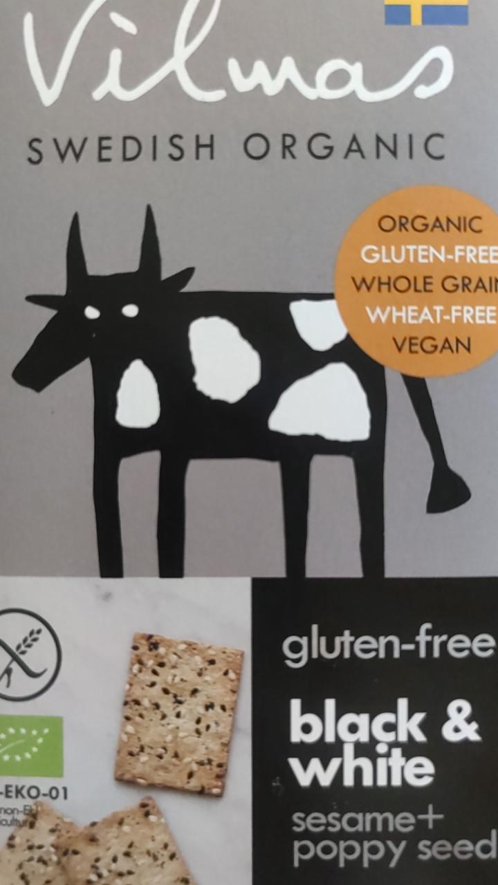 Фото - Крекеры с кунжутом и маком без глютена Vilmas Swedish Organic