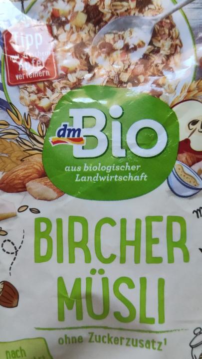 Фото - Bircher müsli dmBio